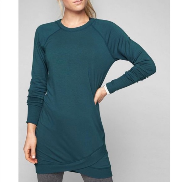 Athleta Tops - SOLD - Athleta Criss Cross Sweater Dress Size XS (NWT)